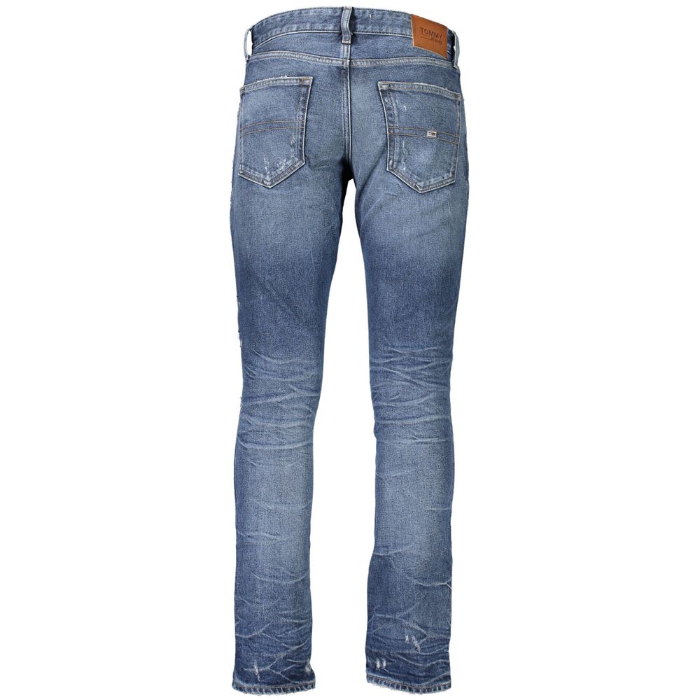 Tommy Hilfiger Blue Cotton Jeans & Pant