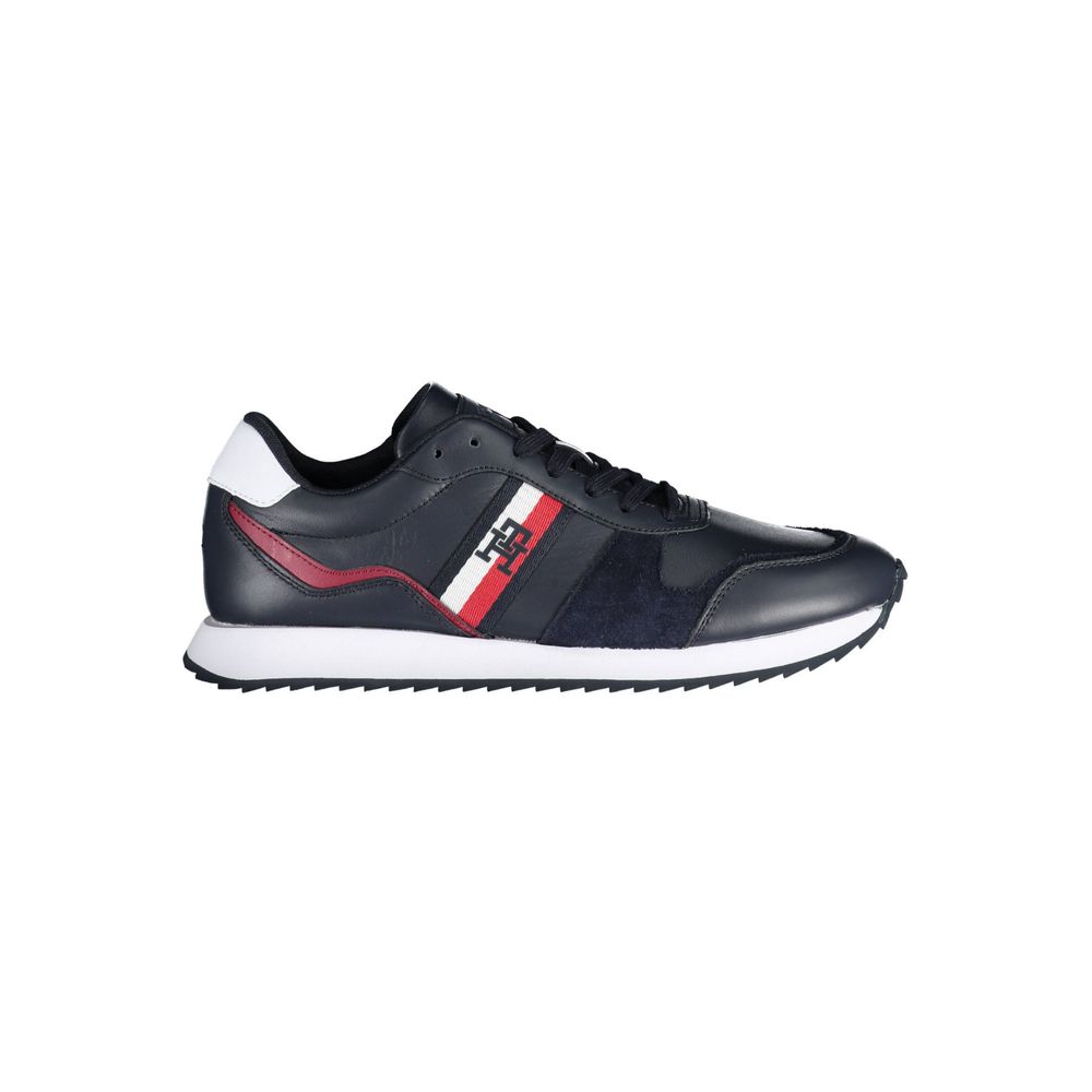 Tommy Hilfiger – Blauer Polyester-Sneaker