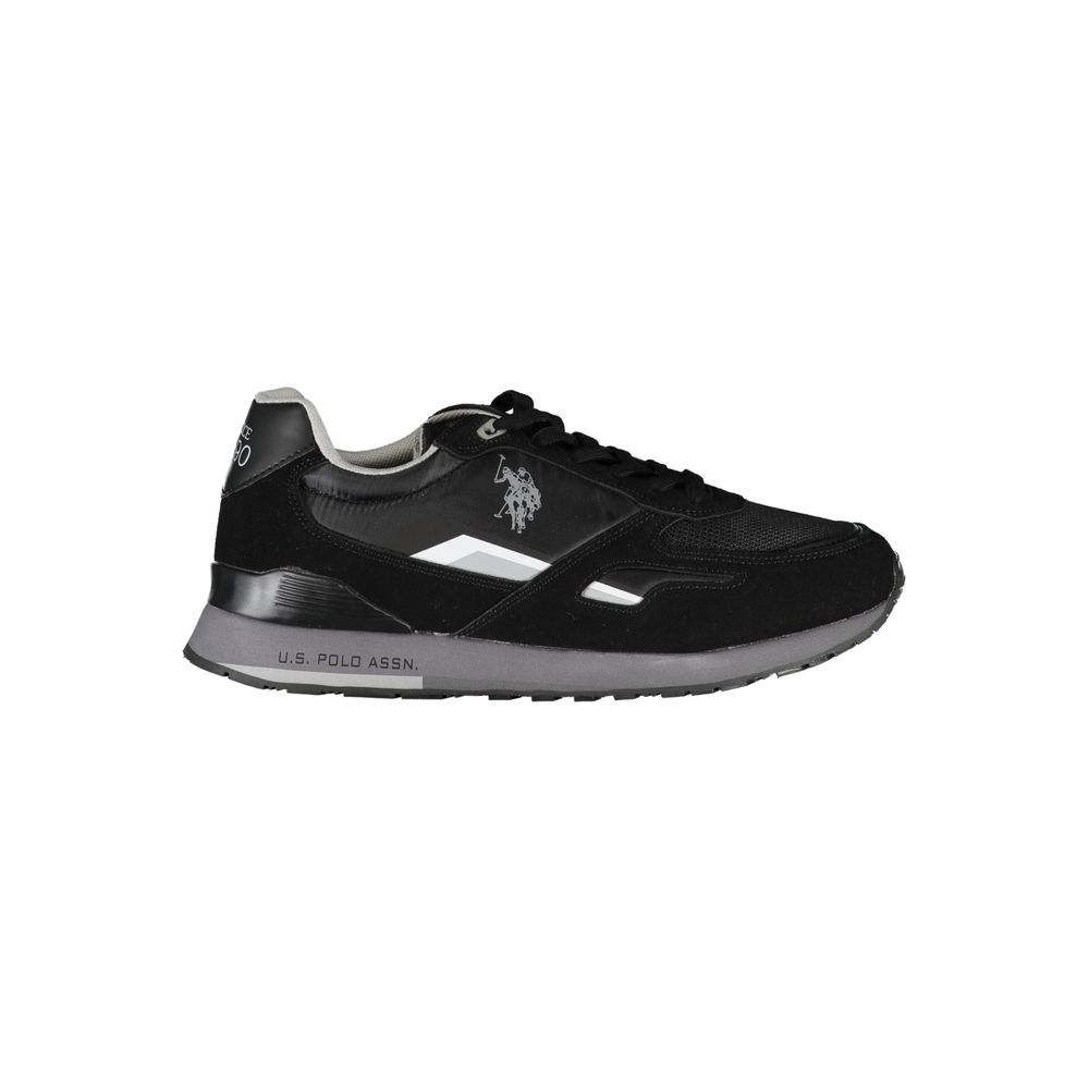 US POLO ASSN. Schwarzer Polyester-Sneaker
