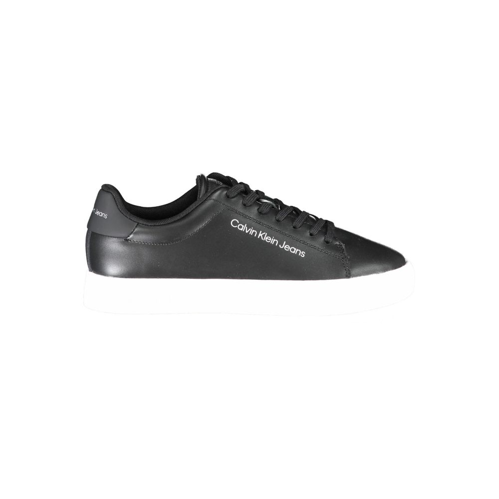 Calvin Klein – Schwarzer Polyester-Sneaker