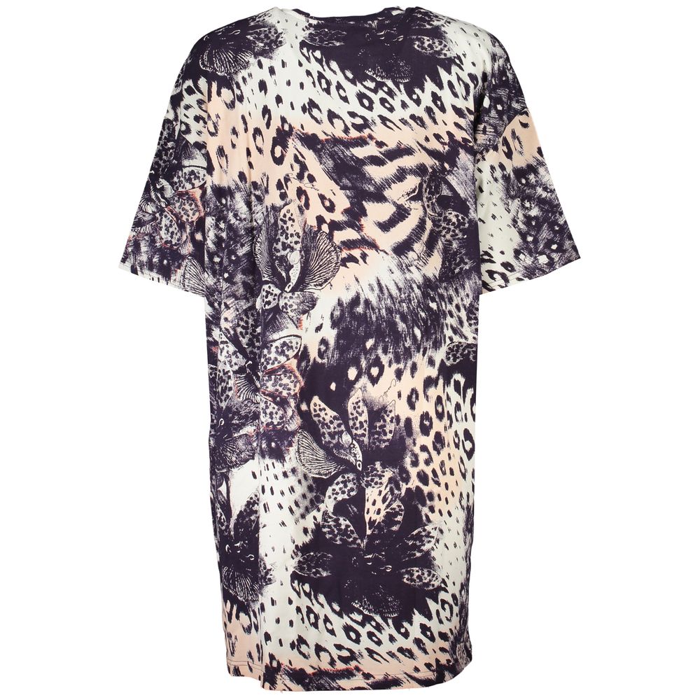 Rosa Baumwollkleid der Cavalli Class