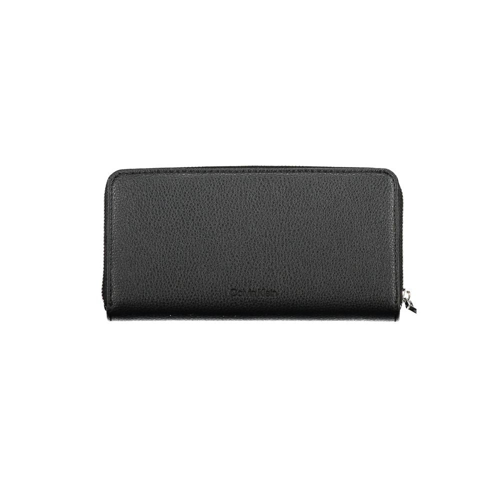Portofel Calvin Klein negru din polietilenă