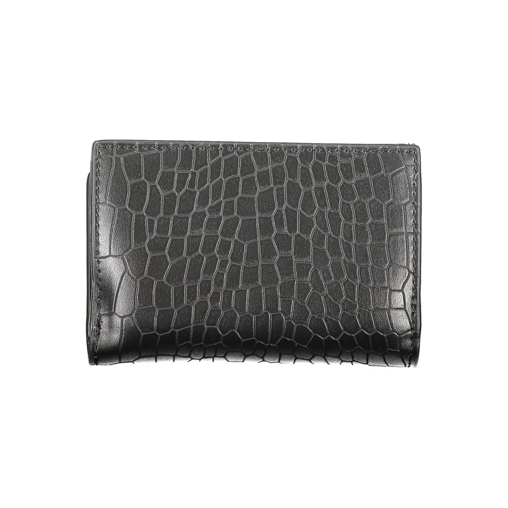 Portofel Calvin Klein negru din poliester