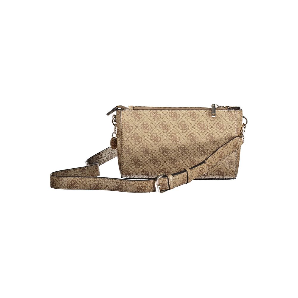Guess Jeans Beige Polyethylene Handbag