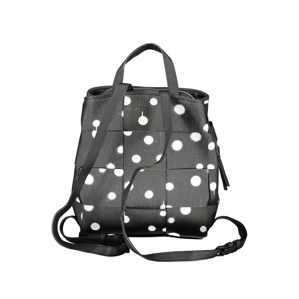 Desigual – Schwarzer Polyethylen-Rucksack