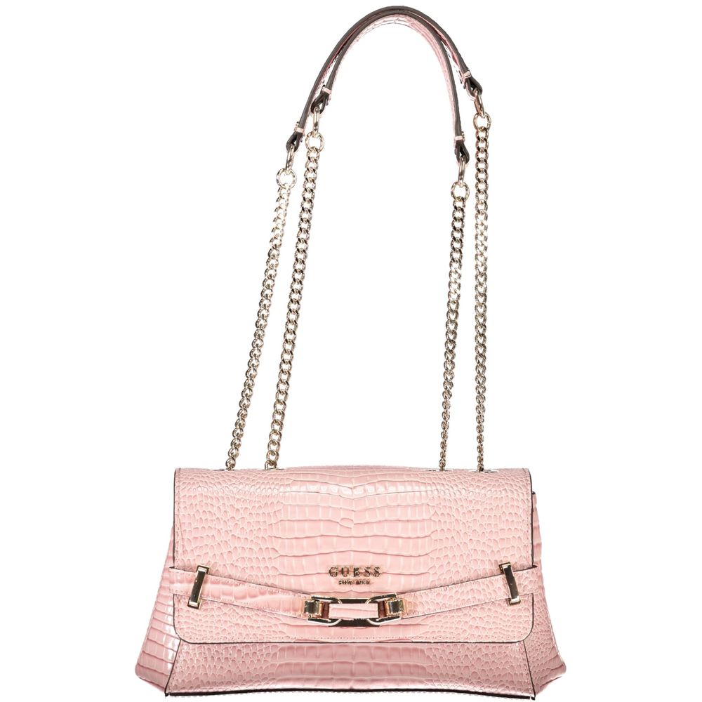 Guess Jeans Pink Polyethylene Women Handbag