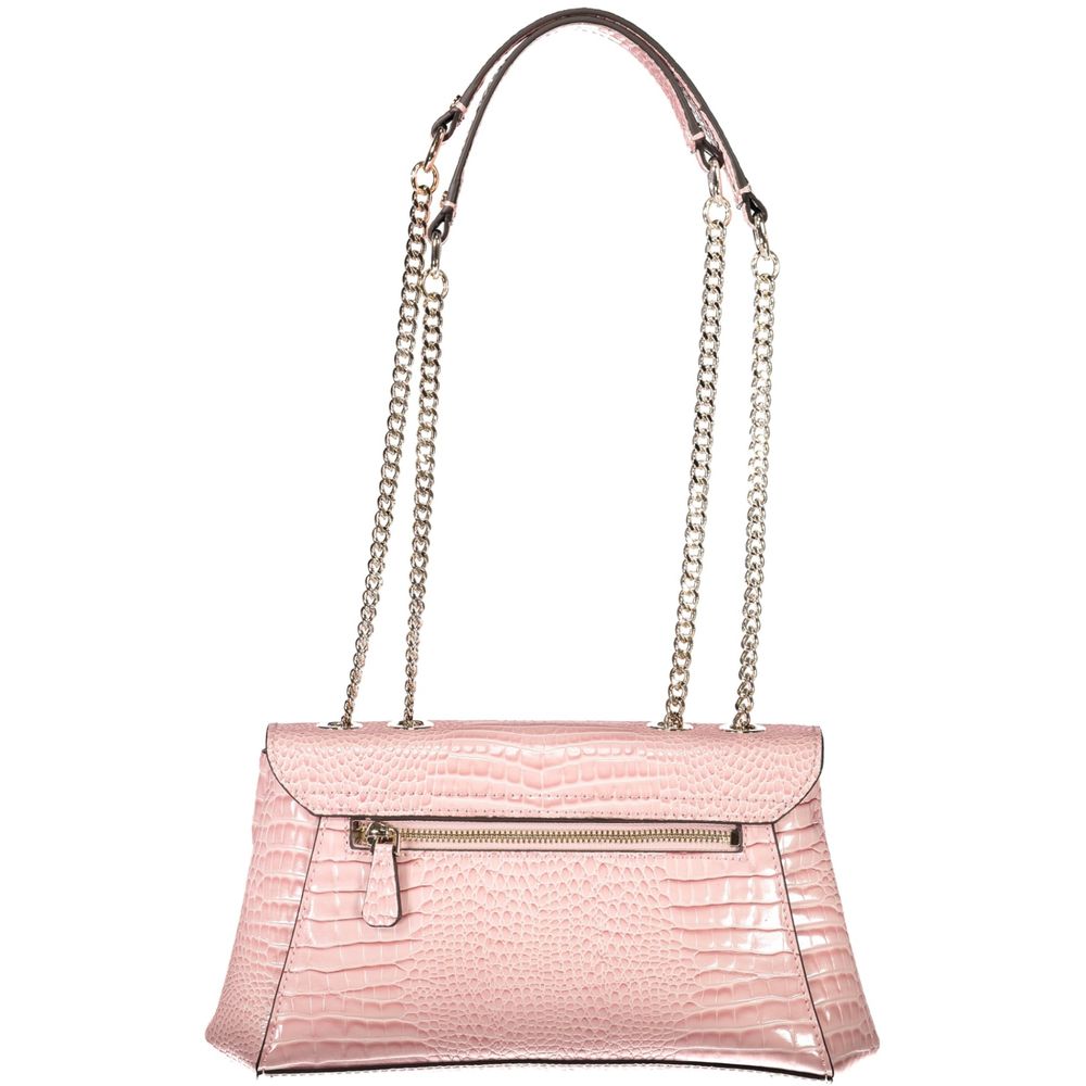Guess Jeans Pink Polyethylene Women Handbag