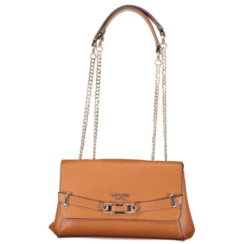 Guess Jeans Brown Polyethylene Women Handbag