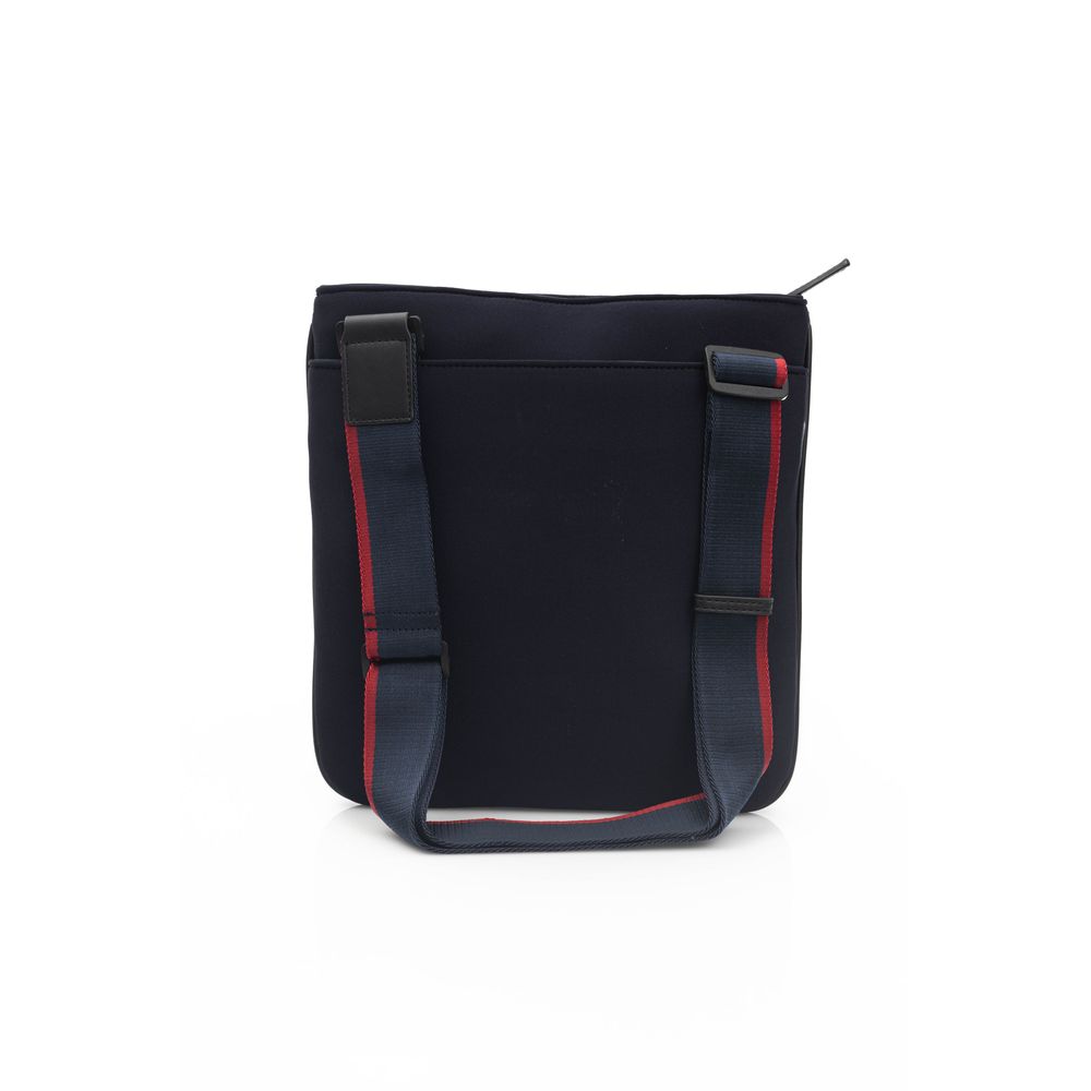 Cerruti 1881 Herren-Umhängetasche aus blauem Polyester