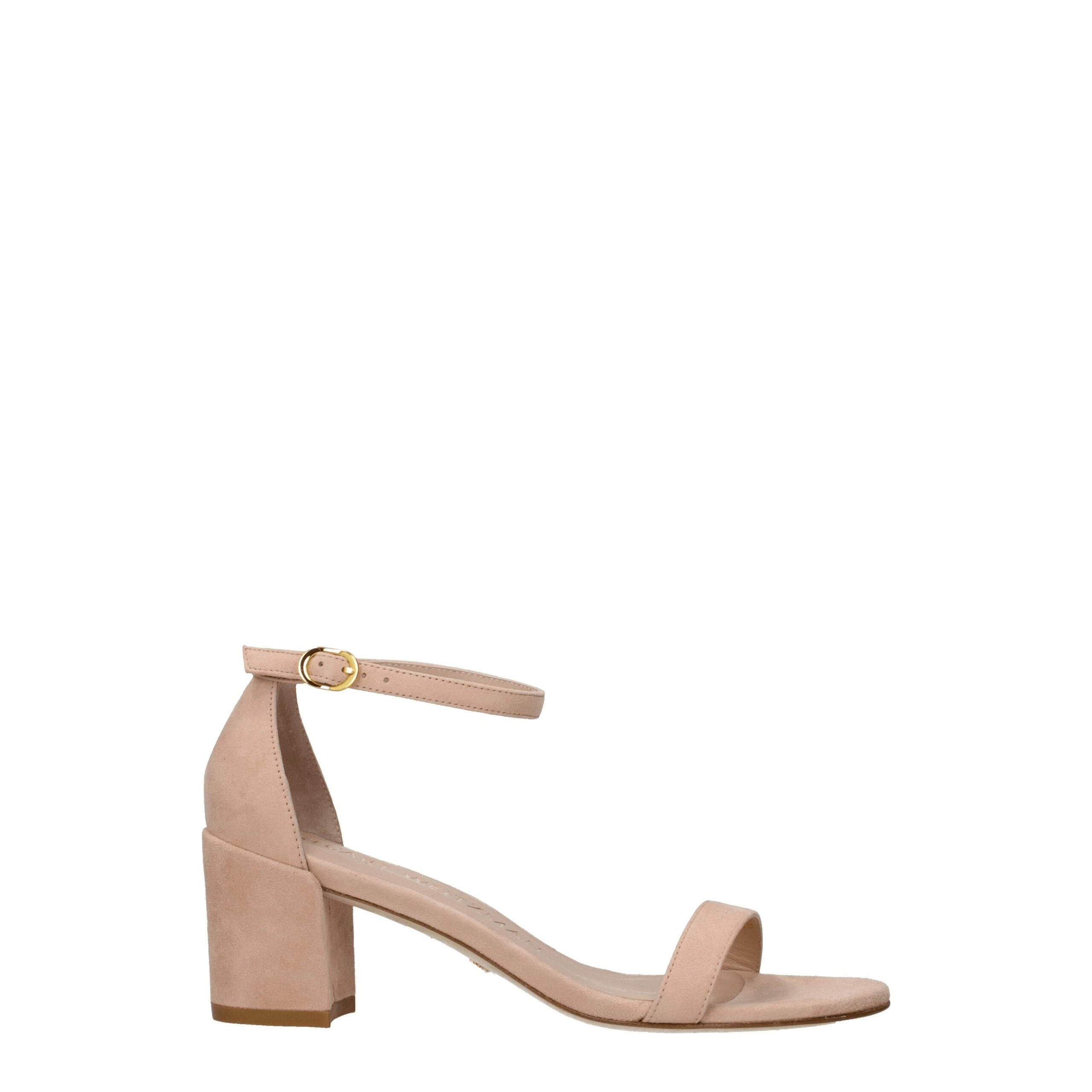 Stuart Weitzman Pink Leather Platforms