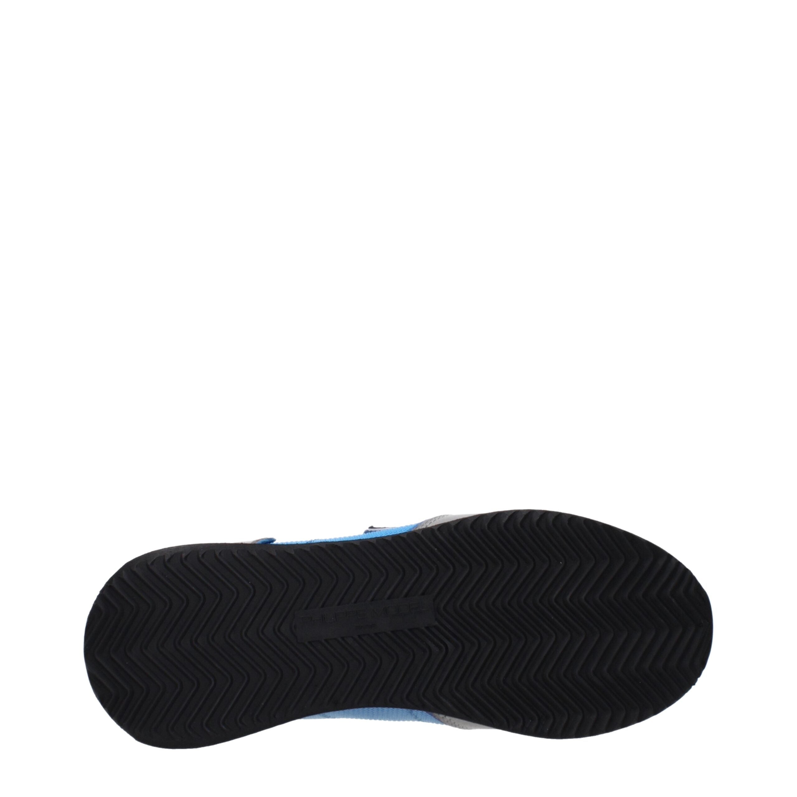 Philippe Model Blue Fabric Low Tops