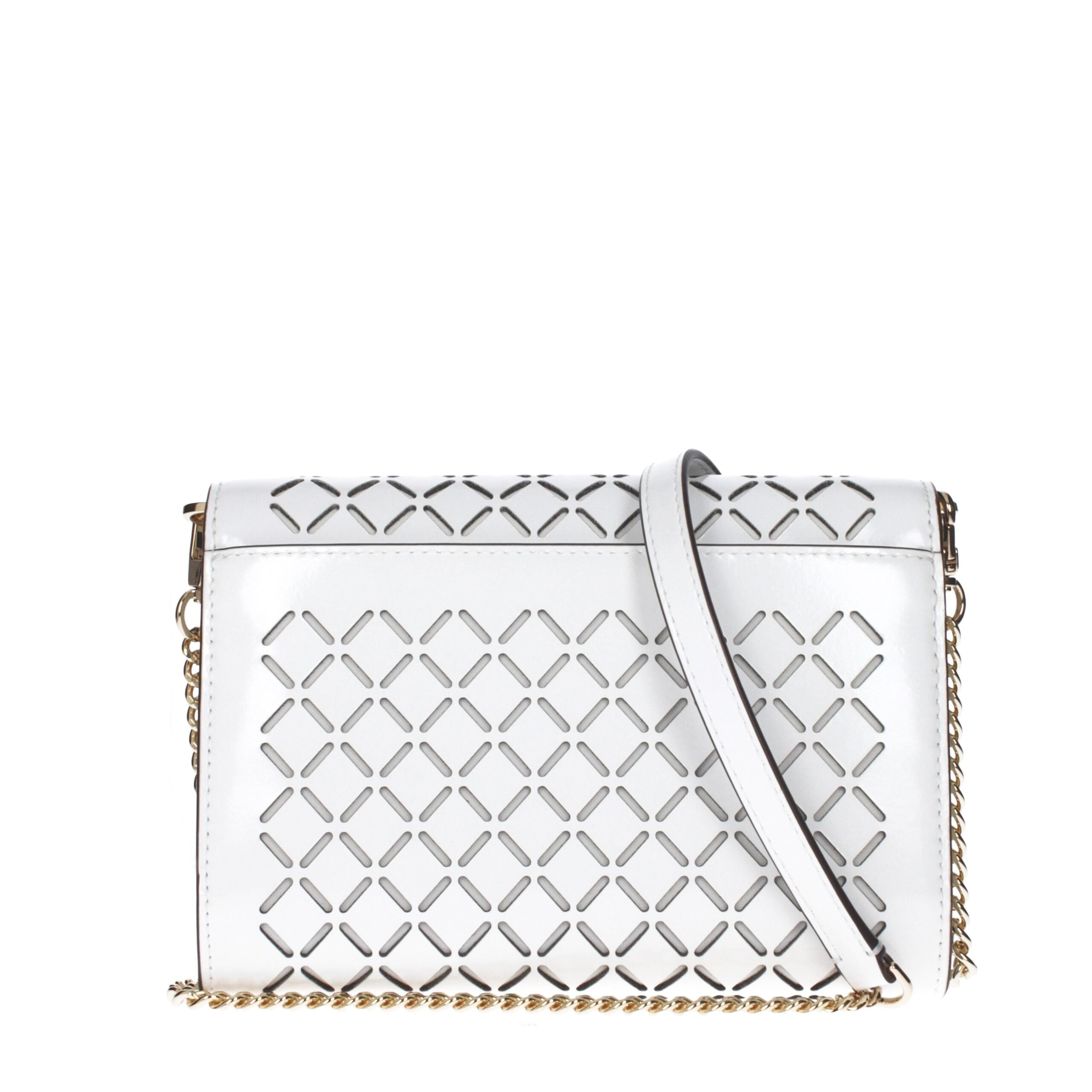 Tory Burch White Leather Clutch Bags
