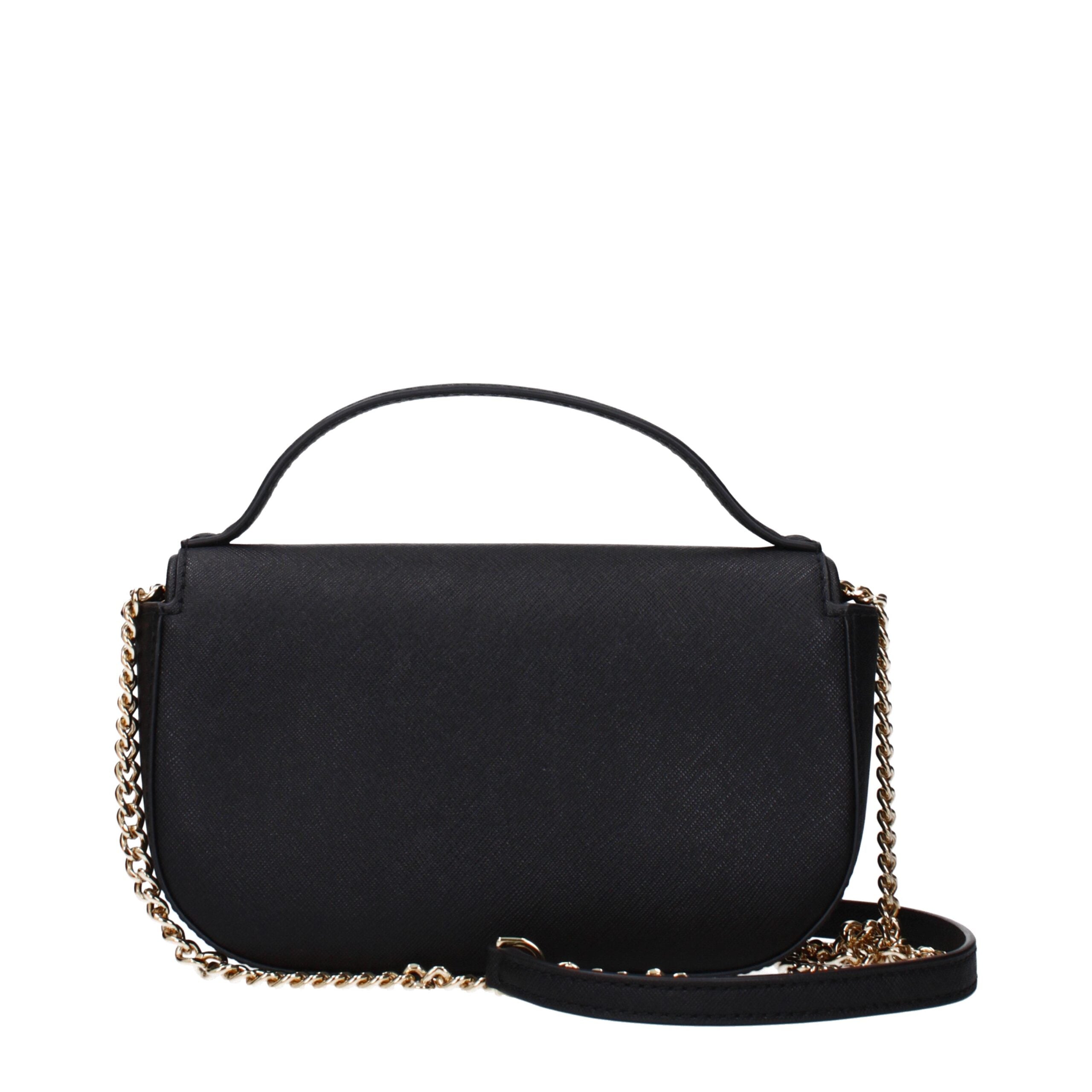 Tory Burch Black Leather Handbags