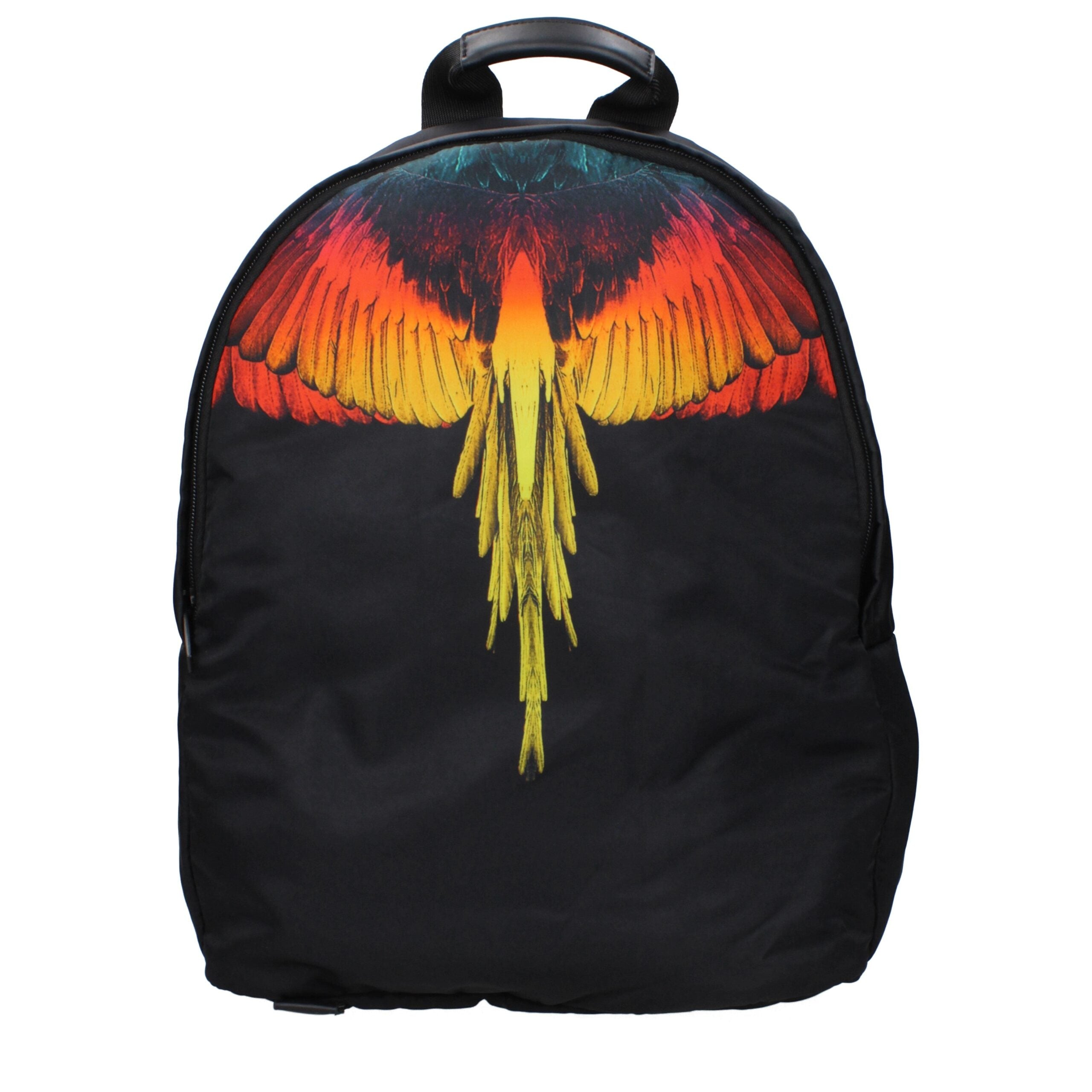 Marcelo Burlon Black Fabric Backpacks