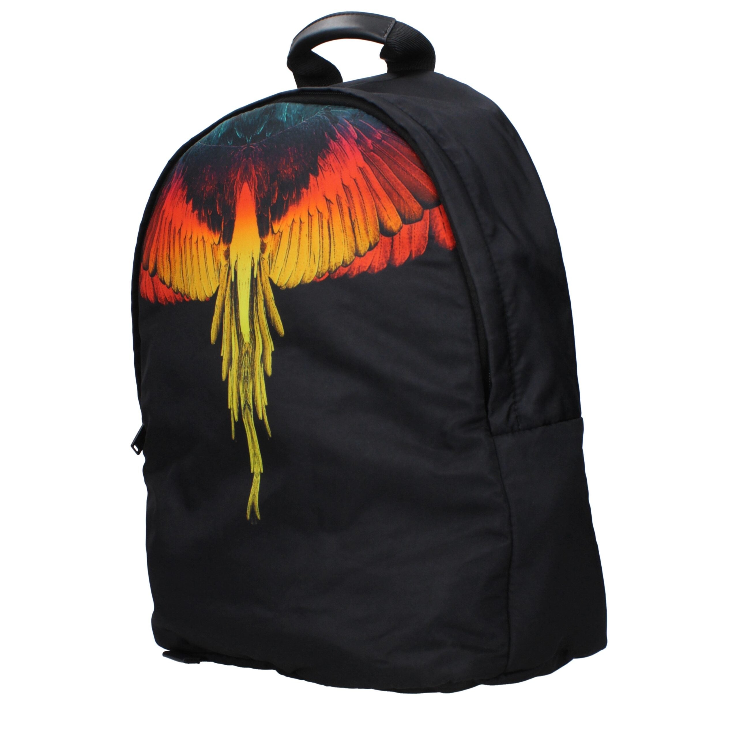 Marcelo Burlon Black Fabric Backpacks