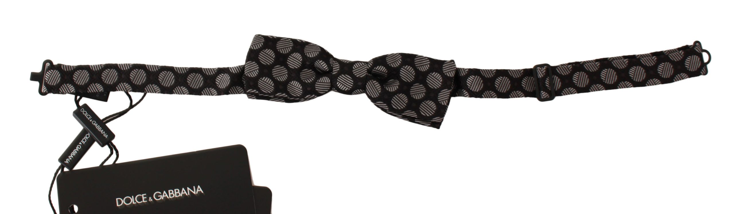 Dolce &amp; Gabbana Elegante Seidenfliege mit Punkten