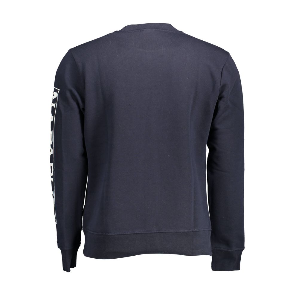Napapijri Blue Cotton Sweater
