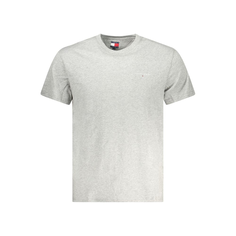 Tommy Hilfiger – Braunes Herren-T-Shirt aus Baumwolle