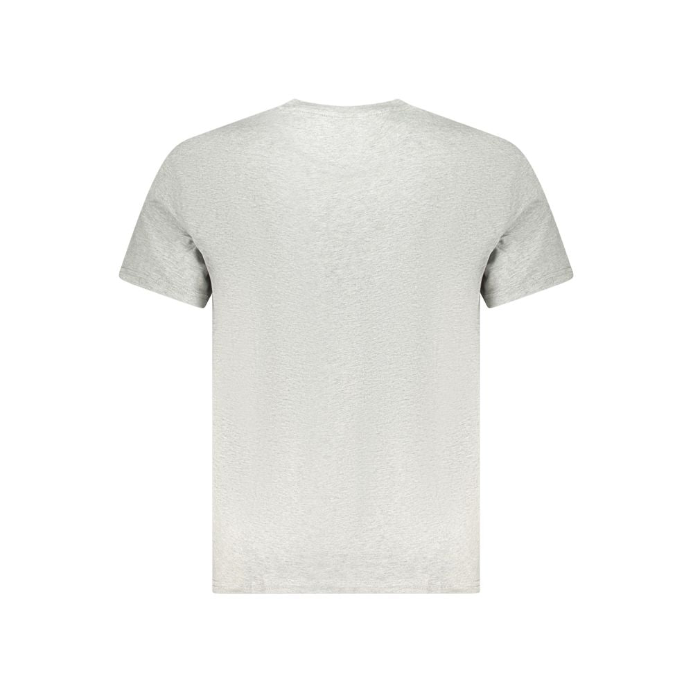 Tommy Hilfiger – Braunes Herren-T-Shirt aus Baumwolle