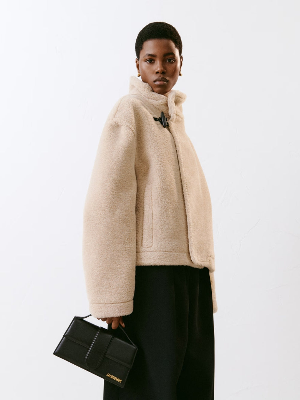 Geanta Neagra Jacquemus Le Grand Bambino