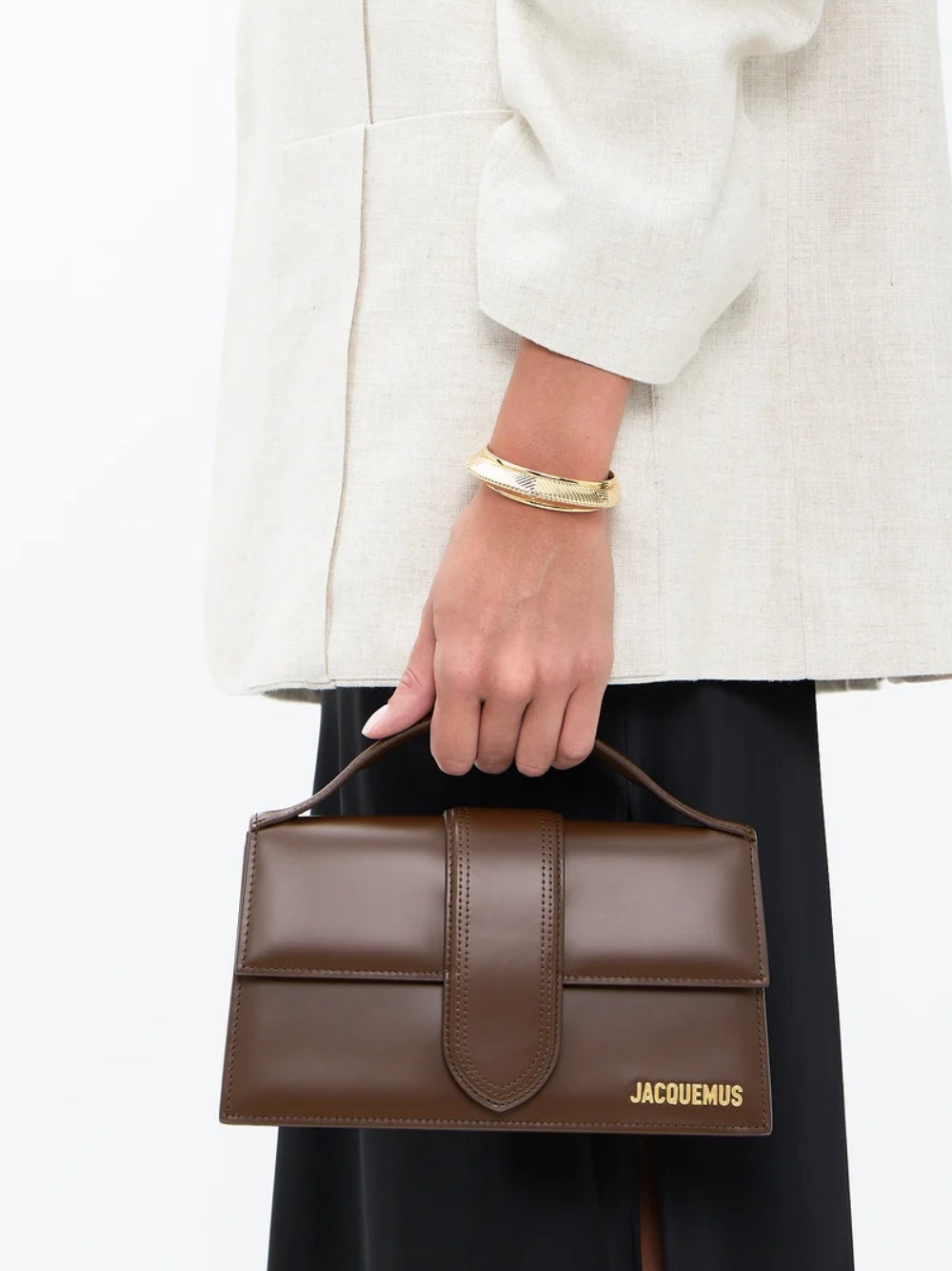 Jacquemus Le Grand Bambino  Brown Bag