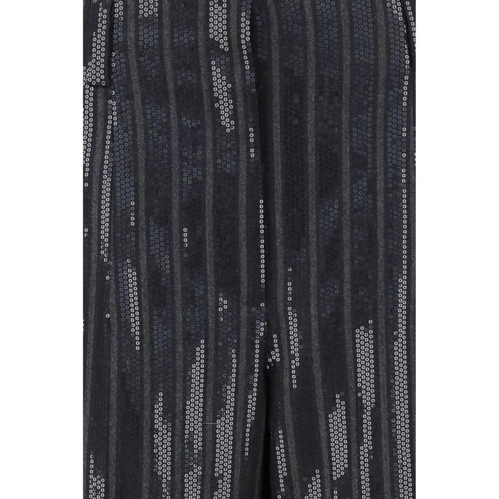 Brunello Cucinelli Hose mit Pailletten