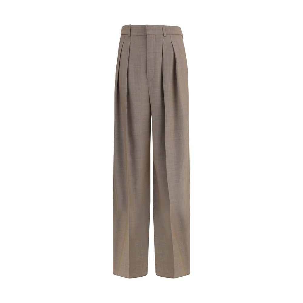 Saint Laurent Hose mit weitem Bein