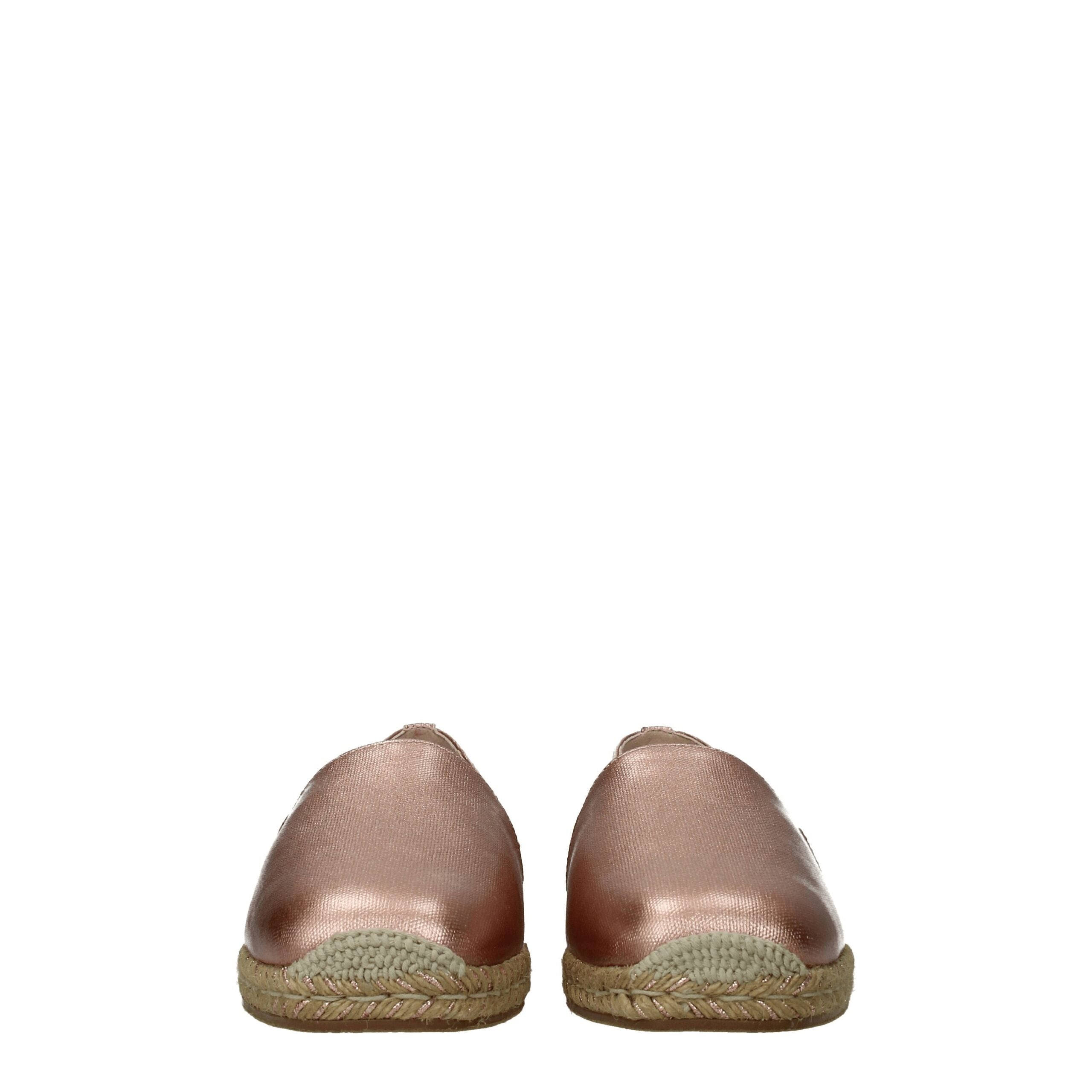 Stuart Weitzman Pink Fabric Espadrilles