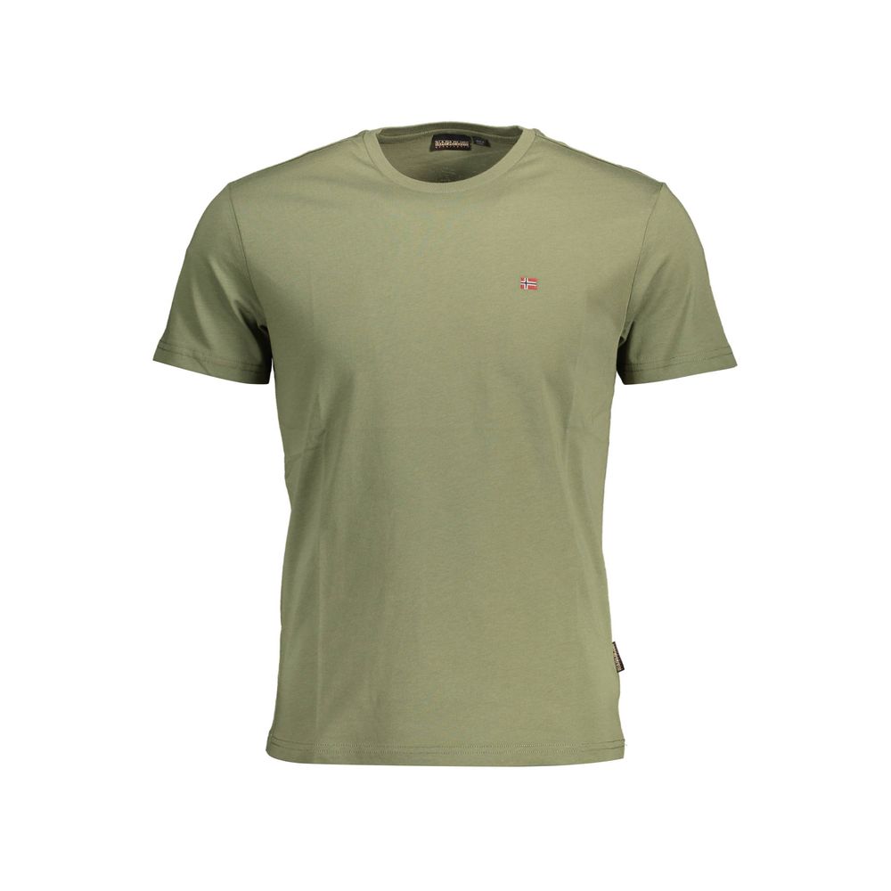 Napapijri Green Cotton T-Shirt
