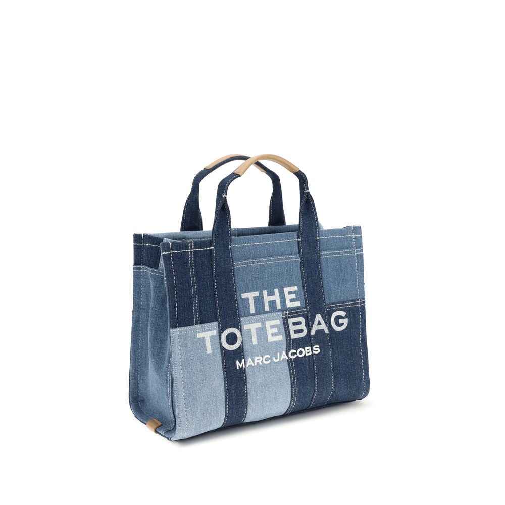 Marc Jacobs Blue Cotton Shoulder Bag