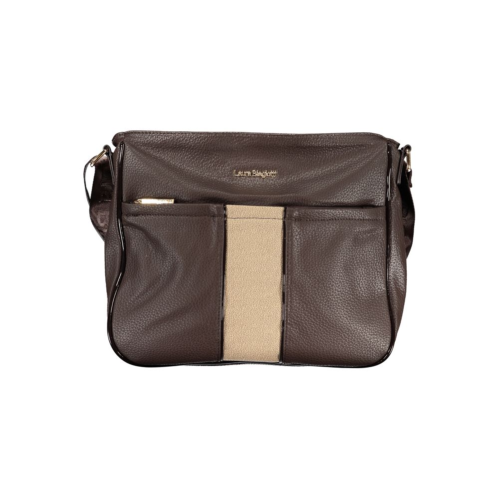 Laura Biagiotti Brown PVC Women Handbag