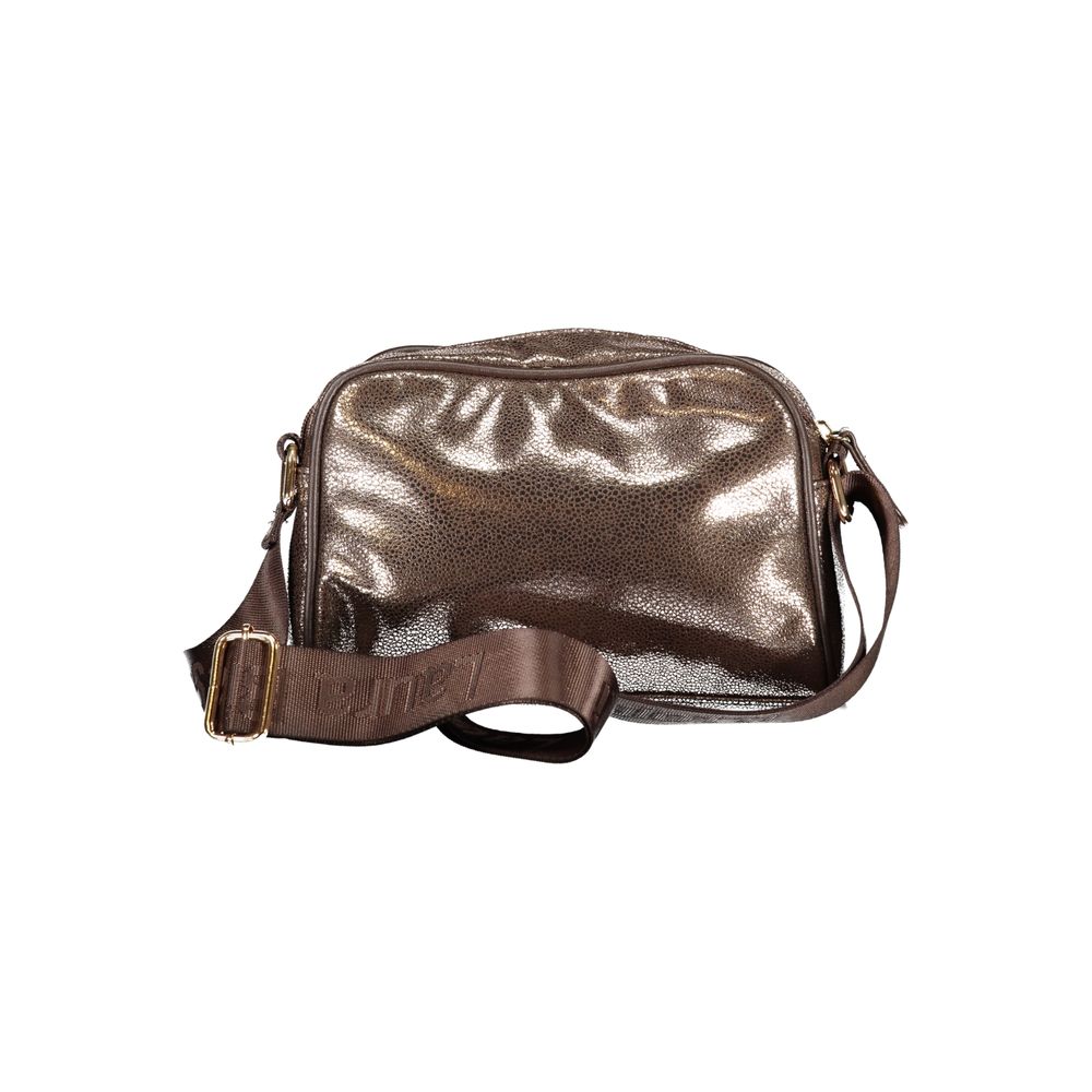 Laura Biagiotti Bronze Polyester Women Handbag